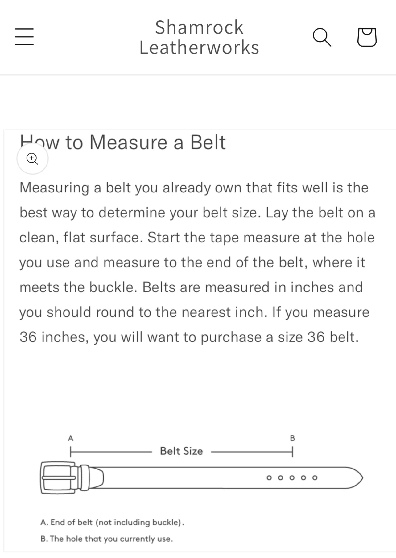 Ladies Belt